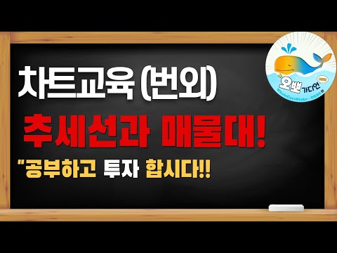 [멤버쉽차트교육] 공개!! 추세선과 매물대 보는방법! #비트코인 #차트교육 #오뽀가디언